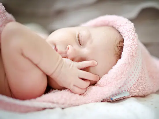 Image of sleeping baby